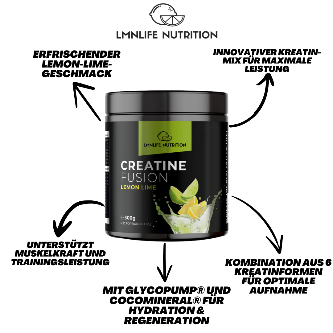 Creatine Fusion Lemon Lime 