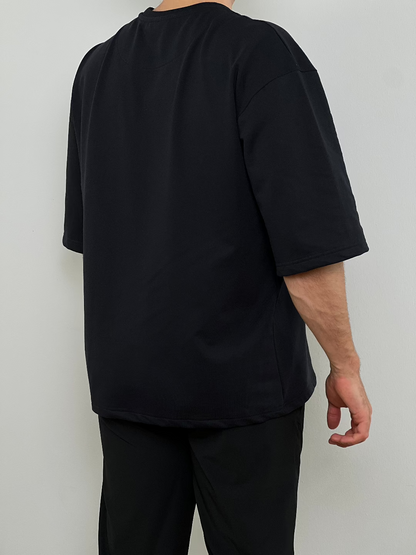 Extended Sleeve Oversize Shirt- Basic